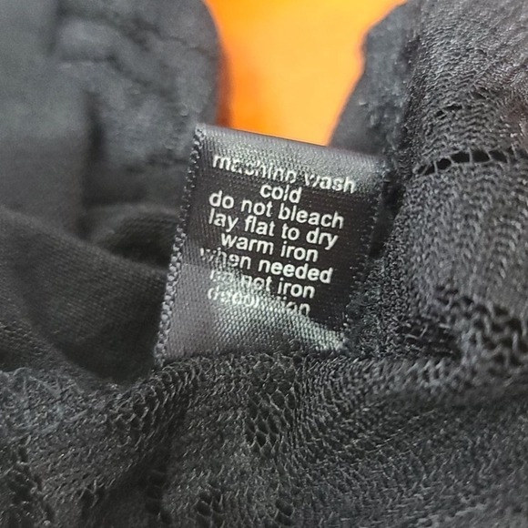 full tilt american eagle black laced back tank top - Picture 10 of 10